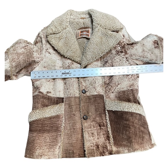 Vintage Pioneer Wear Shearling Coat. - Picture 3 of 8